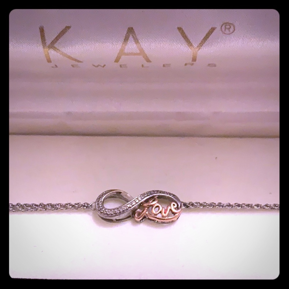 Love Infinity bracelet from Kay Jewelers